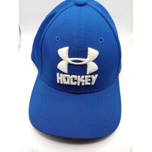 Under Armour UA Embroidered Heatgear Play Hockey Cap Hat- Youth Small Medium